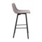 Flash Furniture 30" Gray LeatherSoft Barstools, 2PK CH-212069-30-GY-GG - alternate 2